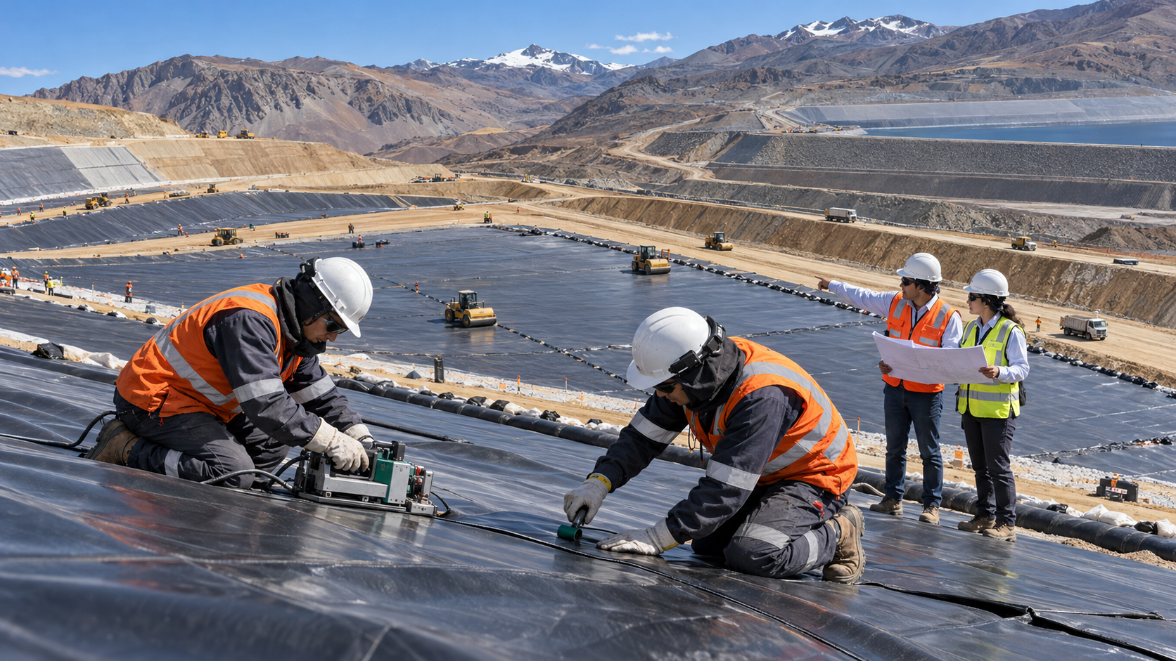 OFICINA TÉCNICA EN INFRAESTRUCTURA MINERA (PADs, PRESAS DE RELAVE, GEOSINTÉTICOS)